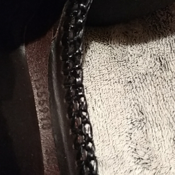 Authentic Burberry high heel brown leather/straw - Picture 8 of 8